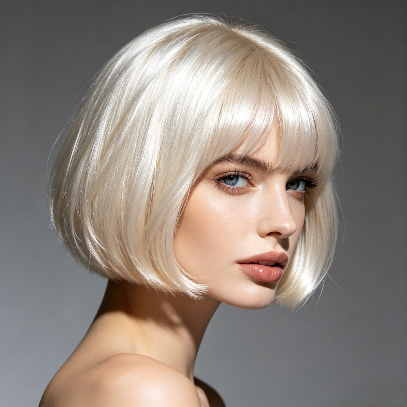 Professional hair extensions team at work